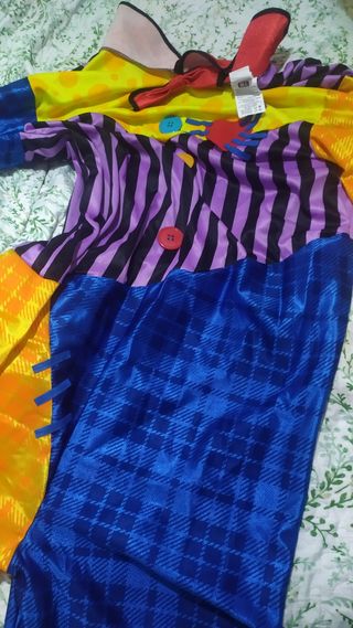 Traje de payaso talla M/L