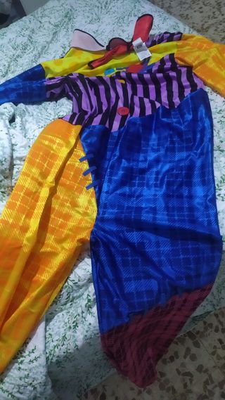 Traje de payaso talla M/L