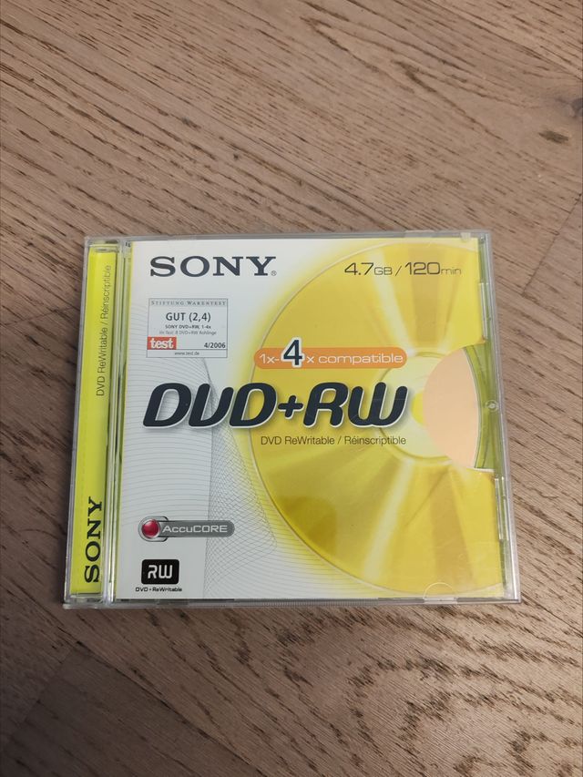Dischetto DVD RW Sony