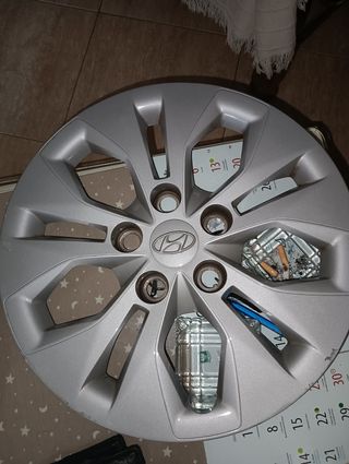 Un tapacubos hyundai i30 2017