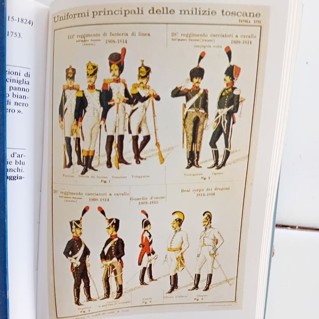 Libro sulle uniformi estive italiane di Ochoc