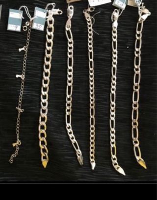 Plata pulsera plata925 mod cartier 3x1