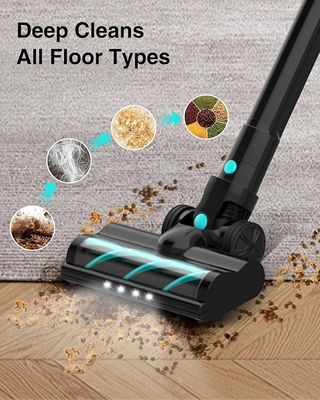 Aspiradora Escoba Inalámbrica WOWGO S108B sin caja