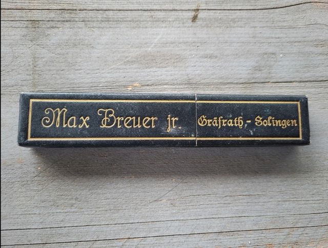 Antigua navaja de afeitar alemana