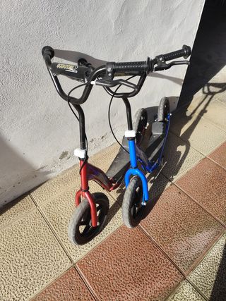 Dos monopatin / patinete para niño Scooter