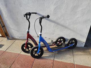 Dos monopatin / patinete para niño Scooter