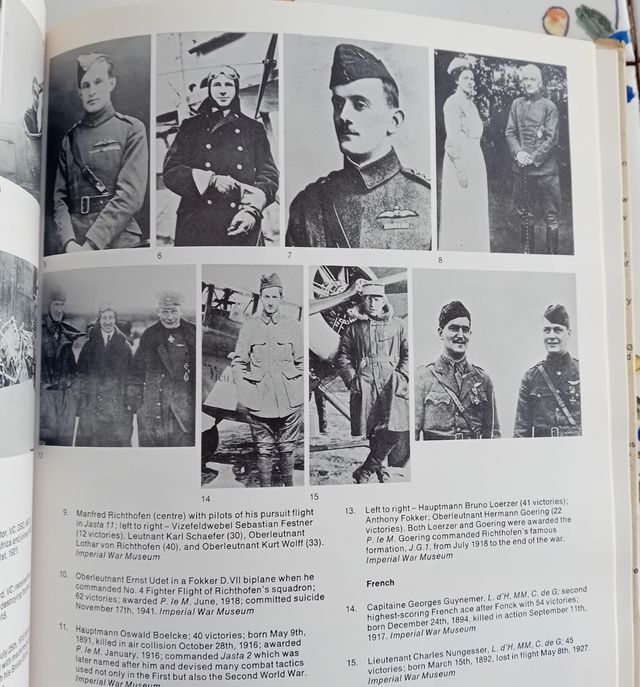 Libro sugli aerei da caccia. In inglese