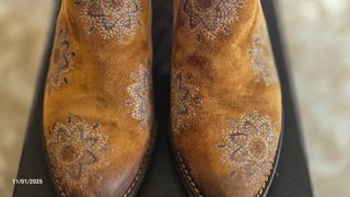 Botín piel tacón bajo