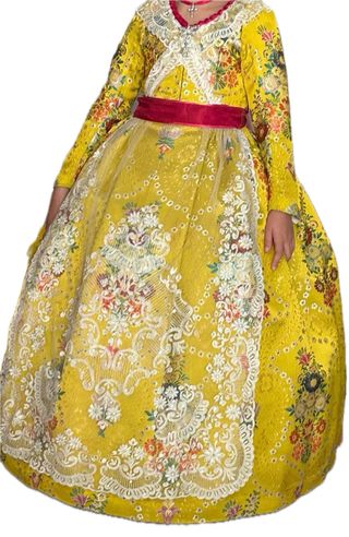 Traje fallera niña