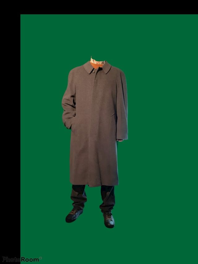 Cappotto lana grigio chiaro Taglia 50