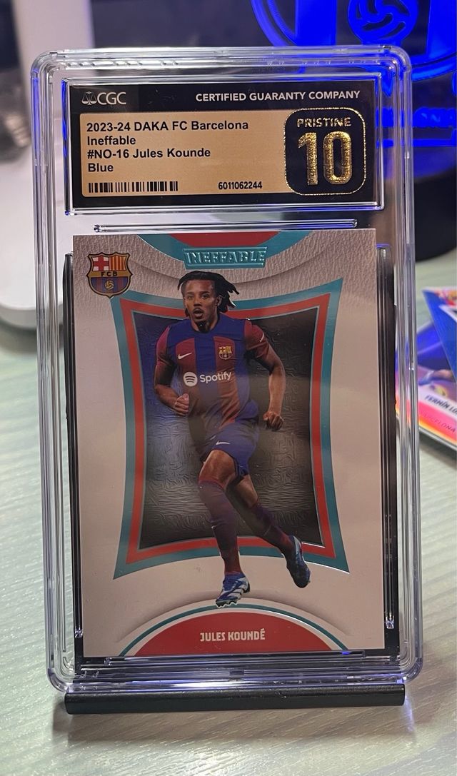 Jules Koundé 1/1 one of one FC Barcelona 10