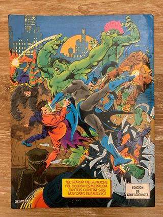 Batman vs. la Masa Editorial Zinco 1989