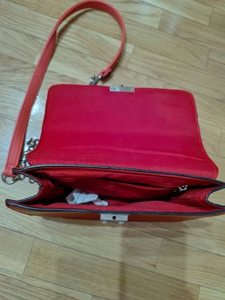 Bolso rojo mujer