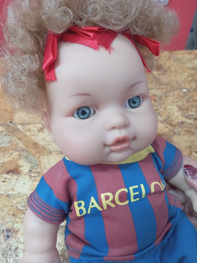 Muñeca del Barça
