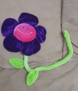 Peluche di un grande fiore