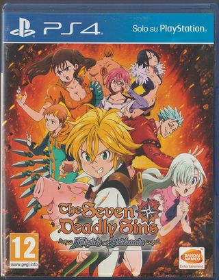 PS4 The seven deadly sins knights of britannia Ita