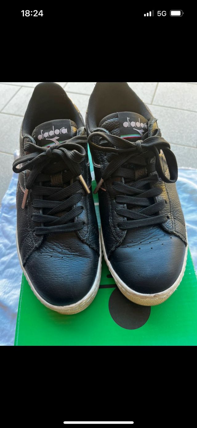 DIADORA SCARPE GAME LOW METALLIC III