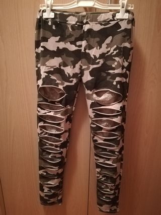 Leggings fantasia militare