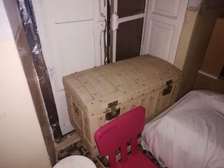 Baúl antiguo. Antiguedades.