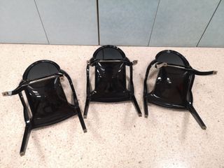 Sedia per bambini nera Kartell