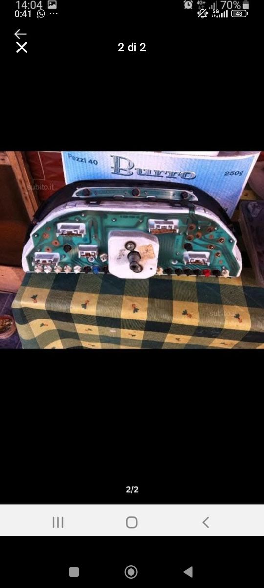 Contachilometri fiat uno