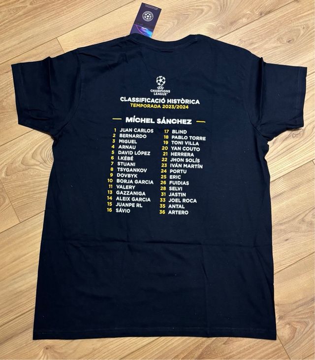 Camiseta girona champions nueva