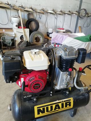 Compresor de aire a gasolina