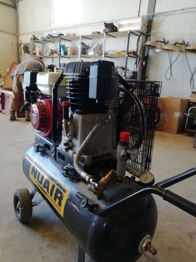 Compresor de aire a gasolina