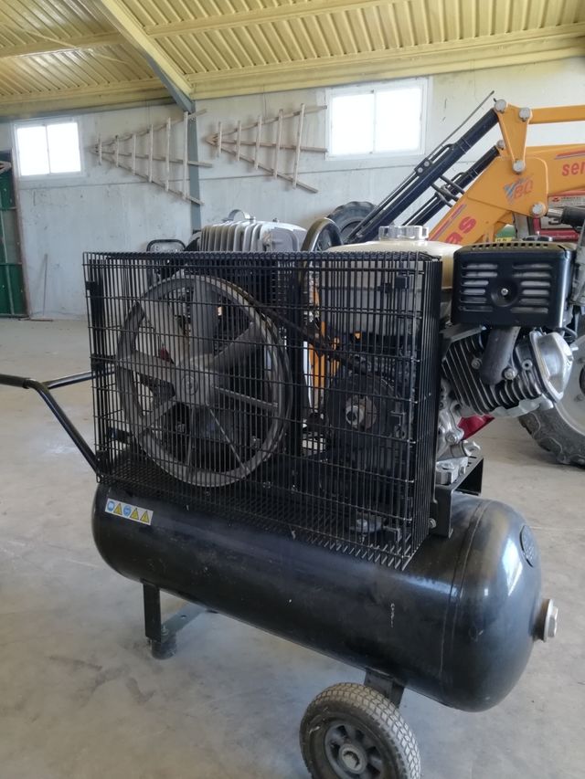 Compresor de aire a gasolina