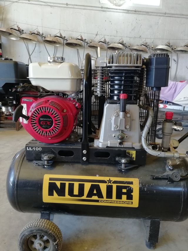 Compresor de aire a gasolina