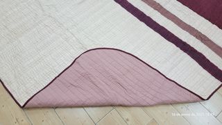 Edredón reversible cama 150cm + 2 cojines
