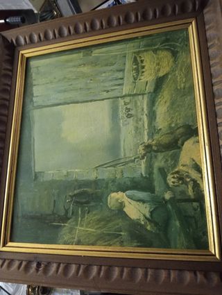 Cuadro de Josep colomer niño pastor er