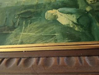 Cuadro de Josep colomer niño pastor er