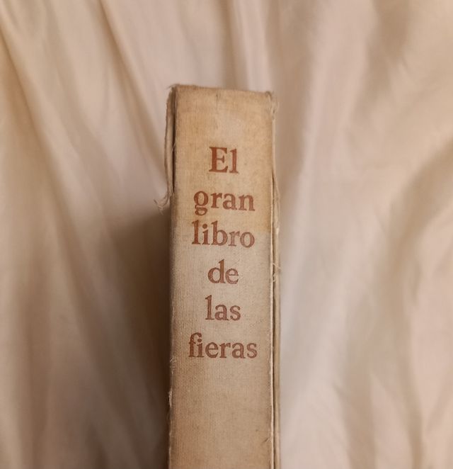 Libro el gran libro de las fieras años 70