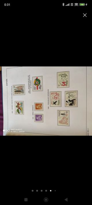 SELLOS DE ESPAÑA 1979 al 2000