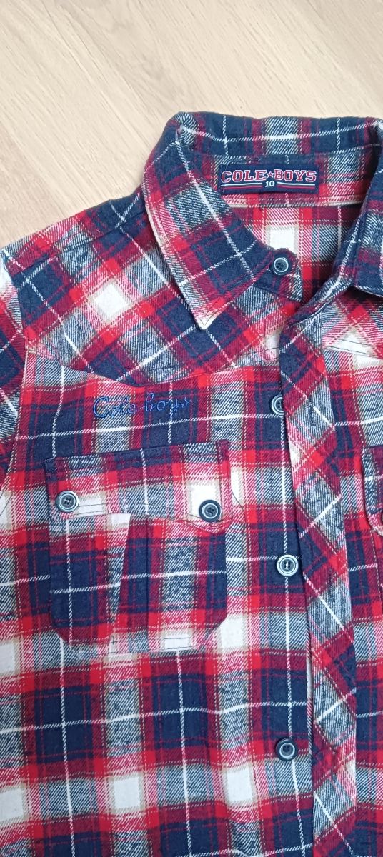 Camisa/sobrecamisa franela niño