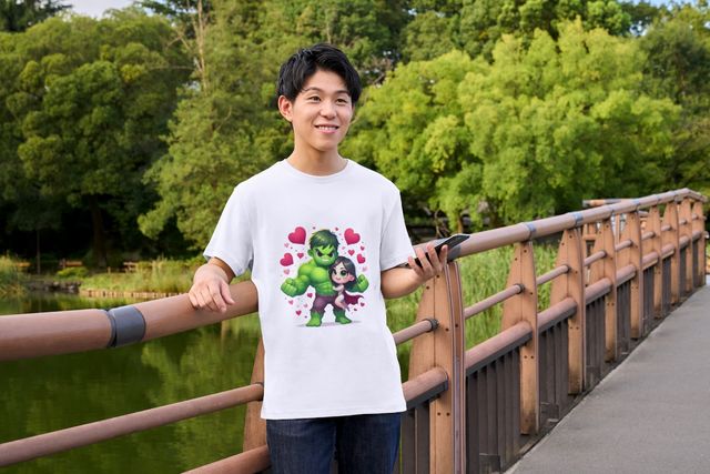 Camisetas animadas san Valentín