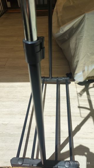 Perchero con doble zapatero y cesta supe