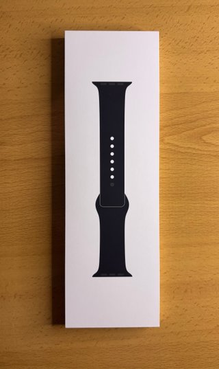 Correa deportiva original de Apple Watch 10 Negra
