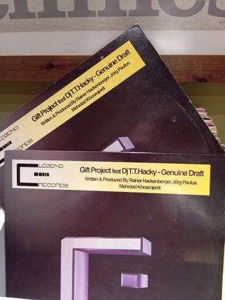 Disco vinilo dj gift project genuine remember