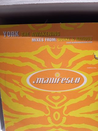 Disco vinilo dj york awakening remember
