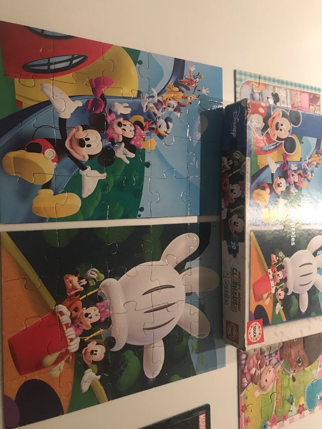 Lote Puzzle s 3 a 8 años