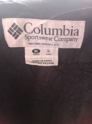 Chaqueta invierno columbia