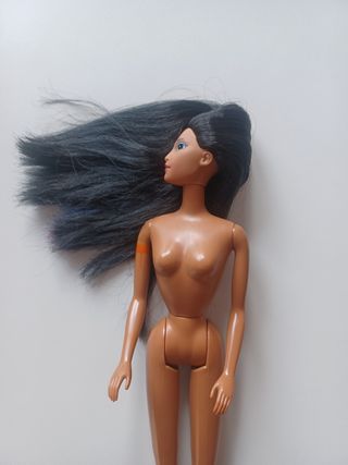 Pocahontas color splash disney mattel 90s barbie