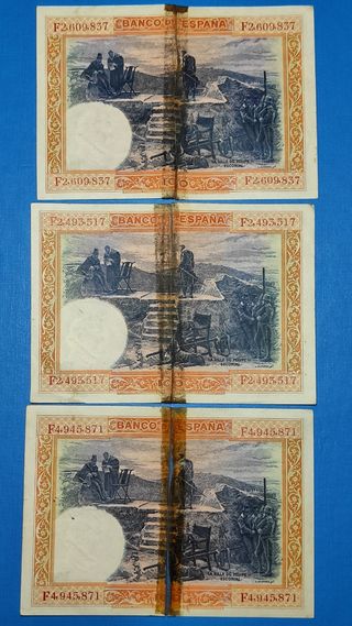 Lote 8 Billetes 100 Pesetas 1.925 y 1.928