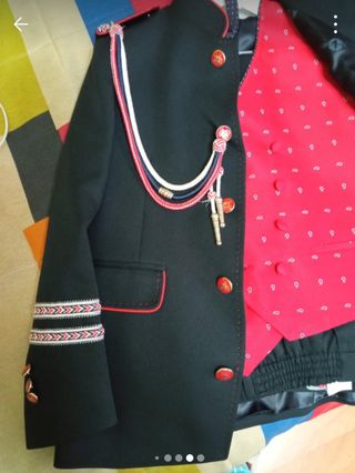 Traje de comunión de almirante 