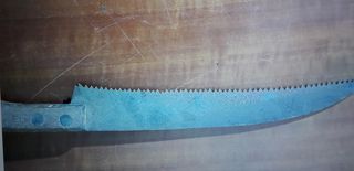 Sega vintage per rami appuntita