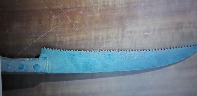 Sega vintage per rami appuntita