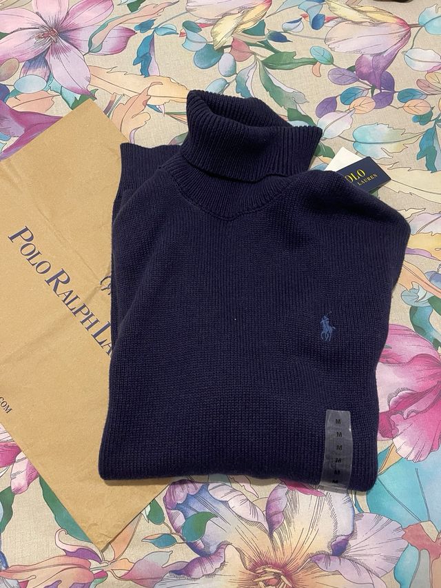 Jersey “ Polo Ralph Lauren “ ( M ) ( Navy )