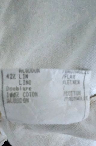 Chaqueta de Lino L